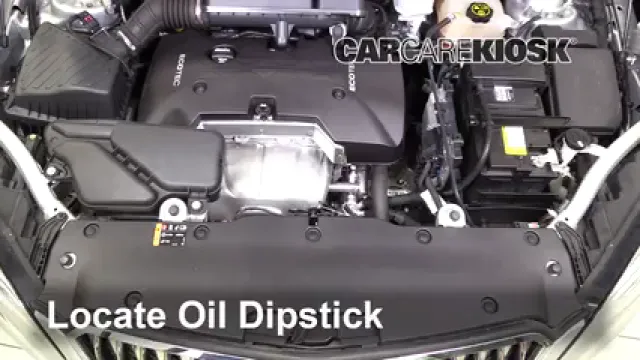 2017 Buick Envision Essence 2.5L 4 Cyl. FlexFuel Huile Vérifier le niveau de l'huile